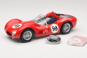 Maserati Tipo 61 #98 C. Shelby Times Mirror Grand Prix for Sportscars 1960 Minichamps 1:18 100601298 Metalli