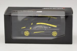 McLaren F1 Musta Keltaisilla Raidoilla Minichamps 1:43 MCLAREN004 Metalli — kuva 4 / 4