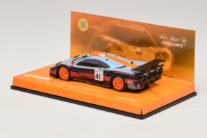 McLaren F1 GTR Gulf Team Davidoff #41 P-H. Raphanel / J-M. Gounon FIA GT Championship 1997 Minichamps 1:43 533174341 Metalli — kuva 3 / 4