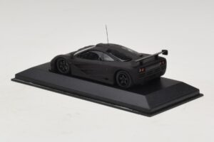 McLaren F1 GTR Prototype Mattamusta Mustilla Vanteilla Minichamps 1:43 MCLAREN009 Metalli — kuva 2 / 4
