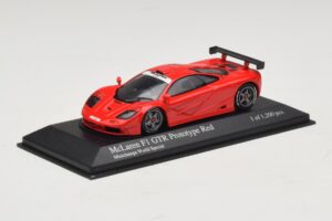 McLaren F1 GTR Prototype World Special Punainen Minichamps 1:43 MCLAREN007 Metalli