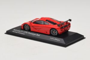 McLaren F1 GTR Prototype World Special Punainen Minichamps 1:43 MCLAREN007 Metalli — kuva 2 / 4