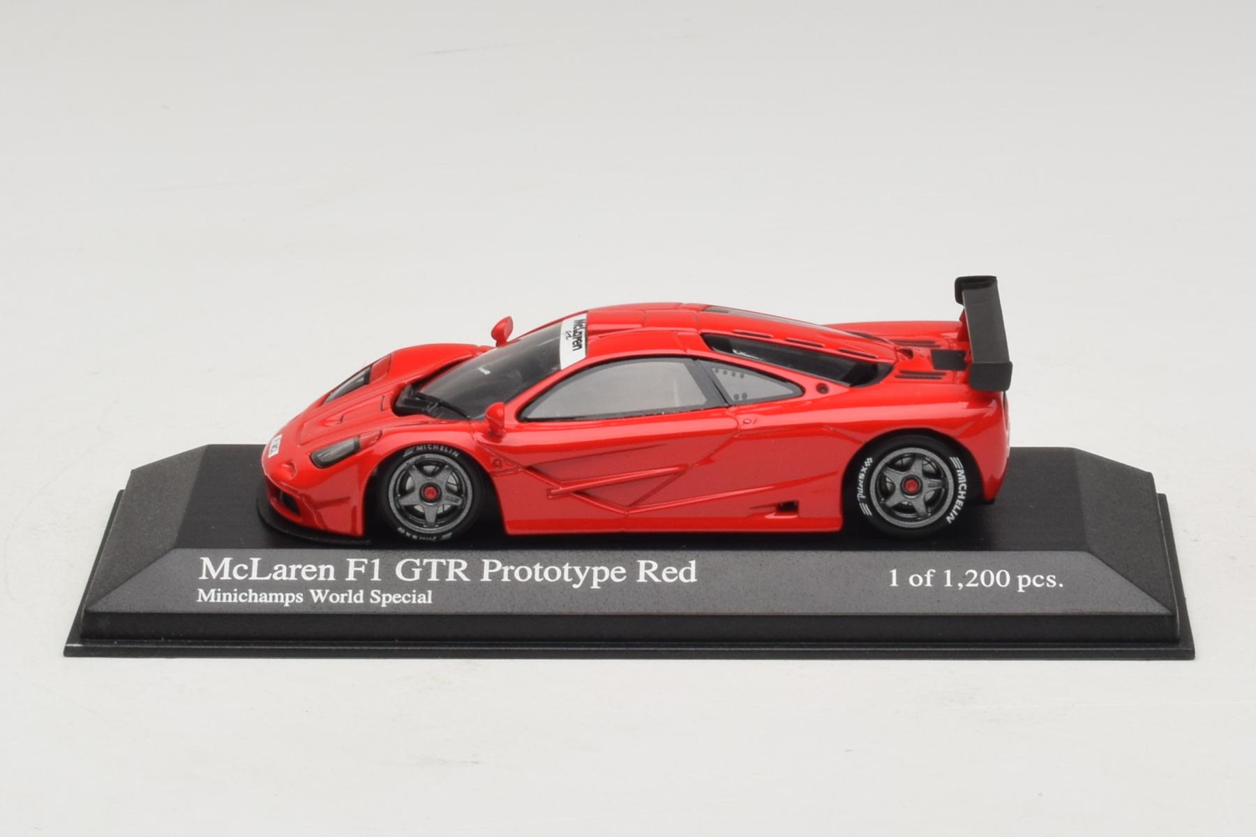 Minichamps McLaren F1 GTR 1:43 punainen prototyyppi
