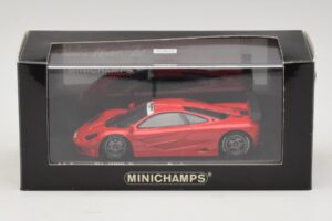 McLaren F1 GTR Prototype World Special Punainen Minichamps 1:43 MCLAREN007 Metalli — kuva 4 / 4