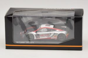 McLaren MP4-12C GT3 #107 Hexis Racing Cazenave / O. Panis 24 Hours of Spa 2013 Minichamps 1:43 437131397 Metalli — kuva 4 / 4