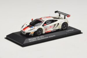 McLaren MP4-12C GT3 #11 Art Grand Prix Leclerc / Parisy 24 Hours of Spa 2013 Minichamps 1:43 437131311 Metalli — kuva 2 / 4