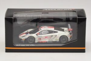 McLaren MP4-12C GT3 #11 Art Grand Prix Leclerc / Parisy 24 Hours of Spa 2013 Minichamps 1:43 437131311 Metalli — kuva 4 / 4