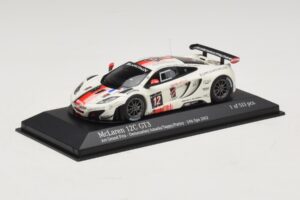 McLaren MP4-12C GT3 #12 Art Grand Prix Demoustier / Amado 24 Hours of Spa 2012 Minichamps 1:43 437121312 Metalli — kuva 2 / 4