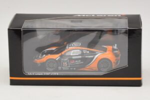 McLaren MP4-12C GT3 #15 Boutsen Racing Bovy / Broggi 24 Hours of Spa 2012 Minichamps 1:43 437121315 Metalli — kuva 4 / 4