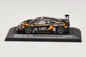 McLaren MP4-12C GT3 #16 Boutsen Racing Schmetz / Demirdjian 24 Hours of Spa 2014 Minichamps 1:43 437141316 Metalli