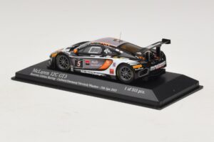 McLaren MP4-12C GT3 #5 Boutsen Racing Guilvert / Dermont 24 Hours of Spa 2013 Minichamps 1:43 437131305 Metalli — kuva 3 / 4