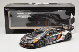 McLaren MP4-12C GT3 #5 D. Wauters 24 Hours of Spa 2013 Minichamps 1:18 151131305 Metalli — kuva 6 / 6