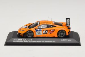 McLaren MP4-12C GT3 #69 Dorr Motorsport Adams / S. Asch 24 Hours of Nurburgring 2014 Minichamps 1:43 437141369 Metalli