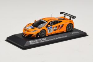 McLaren MP4-12C GT3 #69 Dorr Motorsport Adams / S. Asch 24 Hours of Nurburgring 2014 Minichamps 1:43 437141369 Metalli — kuva 2 / 4