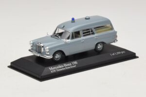 Mercedes 190 W110 Ambulanssi DRK Minichamps 1:43 400037270 Metalli — kuva 2 / 4