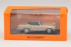 Mercedes 230 SL W113 Kulta Metallinen Maxichamps 1:43 940032230 Metalli — kuva 4 / 4