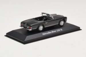 Mercedes 230 SL W113 Harmaa Maxichamps 1:43 94003231 Metalli — kuva 2 / 4