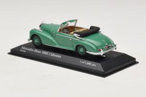 Mercedes 300S Avoauto Vihreä Minichamps 1:43 430032335 Metalli — kuva 3 / 5