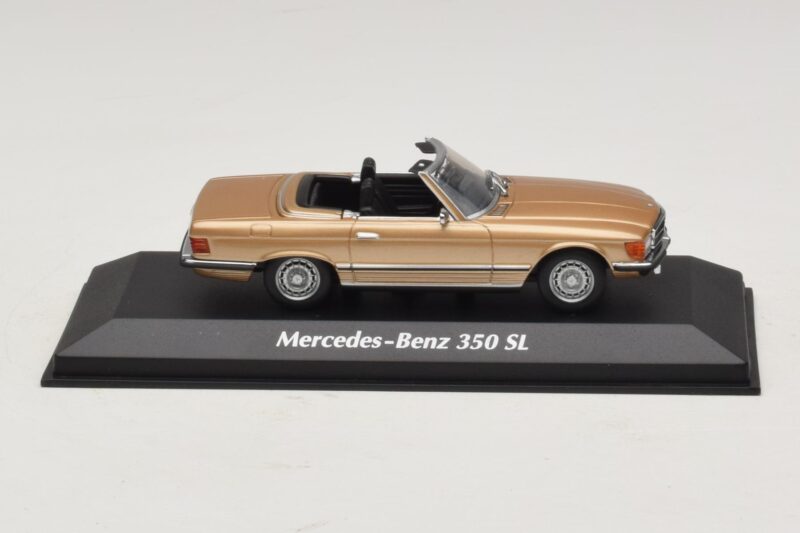 Mercedes 350 SL R107 Kulta Maxichamps 1:43 Mercedes 350 SL R107 Kulta Maxichamps 1:43 940033431 Metalli