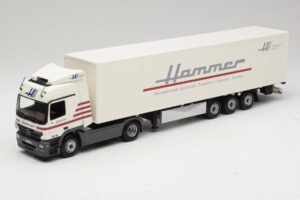 Mercedes Actros 1844LS Koffersattelzug Hammer Aachen Minichamps 1:43 499039105 Metalli