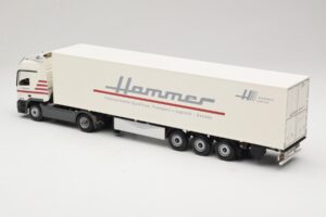 Mercedes Actros 1844LS Koffersattelzug Hammer Aachen Minichamps 1:43 499039105 Metalli — kuva 5 / 6