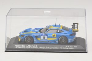 Mercedes AMG GT3 Black Falcon #9 Y. Buurman / M. Engel 24 Hours of Nurburgring 2016 Minichamps 1:43 437163009 Metalli — kuva 4 / 5