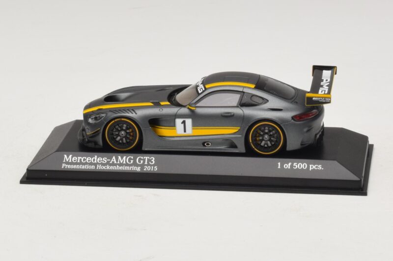 Mercedes AMG GT3 Presentation Hockenheimring 2015 Minichamps 1:43 Mercedes AMG GT3 Presentation Hockenheimring 2015 Minichamps 1:43 437163001 Metalli