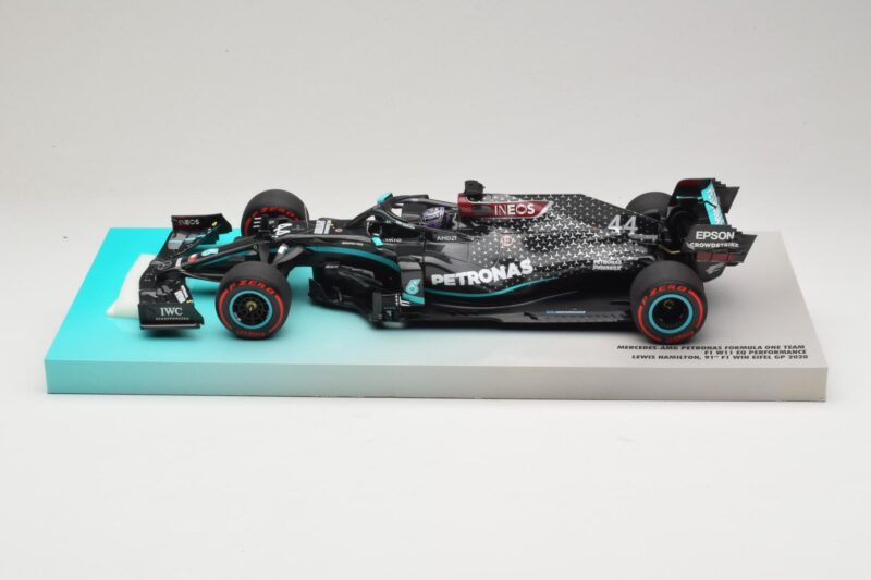 Mercedes AMG Petronas W11 EQ Performance #44 L. Hamilton 91st F1 Win Eifel GP 2020 Minichamps 1:18 113201144 Metalli