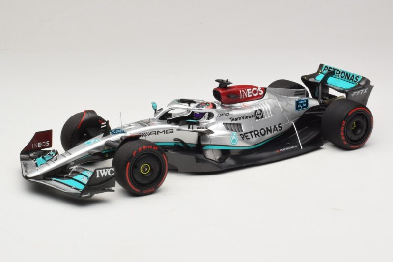Mercedes AMG Petronas W13 E Performance #63 G. Russell Spanish GP 2022 Minichamps 1:18 110220063 Metalli