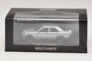 Mercedes Brabus 3.6S 190E W201 Hopea Minichamps 1:43 437032604 Metalli — kuva 5 / 5