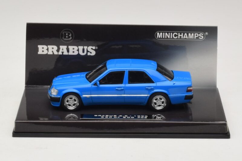 Mercedes Brabus 6.5 500E W124 Sininen Minichamps 1:43 Mercedes Brabus 6.5 500E W124 Sininen Minichamps 1:43 437032502 Metalli