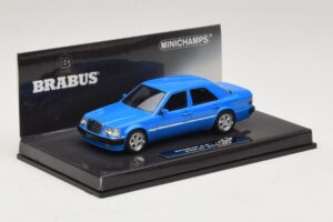 Mercedes Brabus 6.5 500E W124 Sininen Minichamps 1:43 437032502 Metalli — kuva 2 / 5