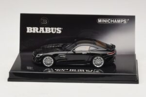 Mercedes Brabus 600 GT S C190 Musta Minichamps 1:43 437032520 Metalli