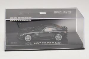 Mercedes Brabus 600 GT S C190 Musta Minichamps 1:43 437032520 Metalli — kuva 4 / 5