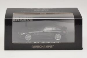 Mercedes Brabus 600 GT S C190 Musta Minichamps 1:43 437032520 Metalli — kuva 5 / 5