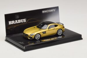 Mercedes Brabus 600 GT S C190 Kulta Minichamps 1:43 437032522 Metalli — kuva 2 / 5