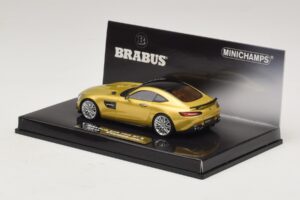 Mercedes Brabus 600 GT S C190 Kulta Minichamps 1:43 437032522 Metalli — kuva 3 / 5