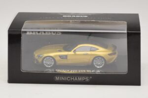 Mercedes Brabus 600 GT S C190 Kulta Minichamps 1:43 437032522 Metalli — kuva 5 / 5