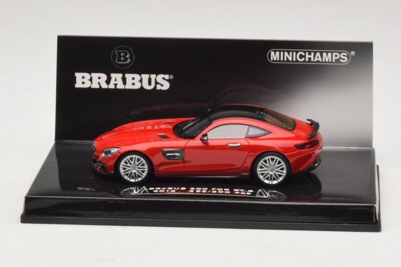 Mercedes Brabus 600 GT S C190 Punainen Minichamps 1:43 437032521 Metalli