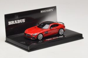 Mercedes Brabus 600 GT S C190 Punainen Minichamps 1:43 437032521 Metalli — kuva 2 / 5