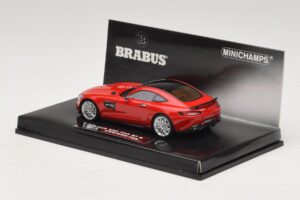 Mercedes Brabus 600 GT S C190 Punainen Minichamps 1:43 437032521 Metalli — kuva 3 / 5