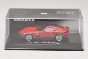 Mercedes Brabus 600 GT S C190 Punainen Minichamps 1:43 437032521 Metalli — kuva 4 / 5