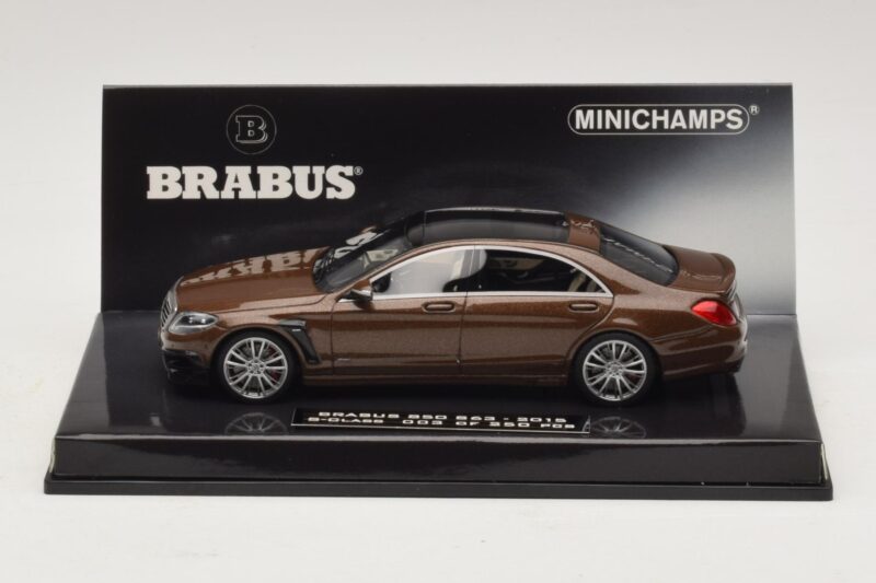 Mercedes Brabus 850 S63 W222 Ruskea Metallic Minichamps 1:43 437034202 Metalli