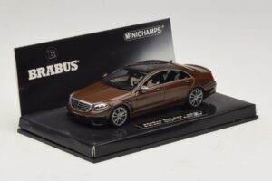 Mercedes Brabus 850 S63 W222 Ruskea Metallic Minichamps 1:43 437034202 Metalli — kuva 2 / 5