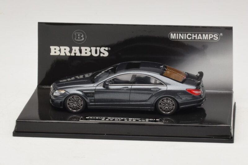 Mercedes Brabus Rocket 800 C218 Musta Minichamps 1:43 437032030 Metalli