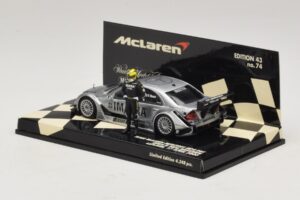 Mercedes C203 DTM Team McLaren Mercedes MP4-98T Mika & Erja Hakkinen Lapland 17 April 2000 Minichamps 1:43 530984378-P1 Metal — kuva 3 / 4