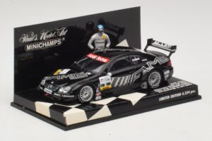 Mercedes CLK DTM #2 J. Alesi First DTM Podium Finish Hockenheim 2002 Minichamps 1:43 400023292 Metalli — kuva 2 / 4
