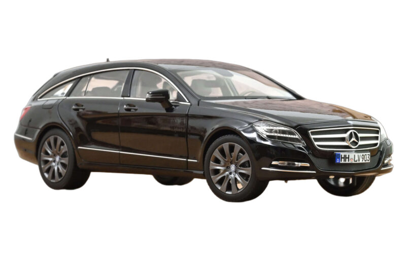 Mercedes CLS Shooting Brake X218 Obsidian Black Metallic Norev 1:18 183944 Metalli