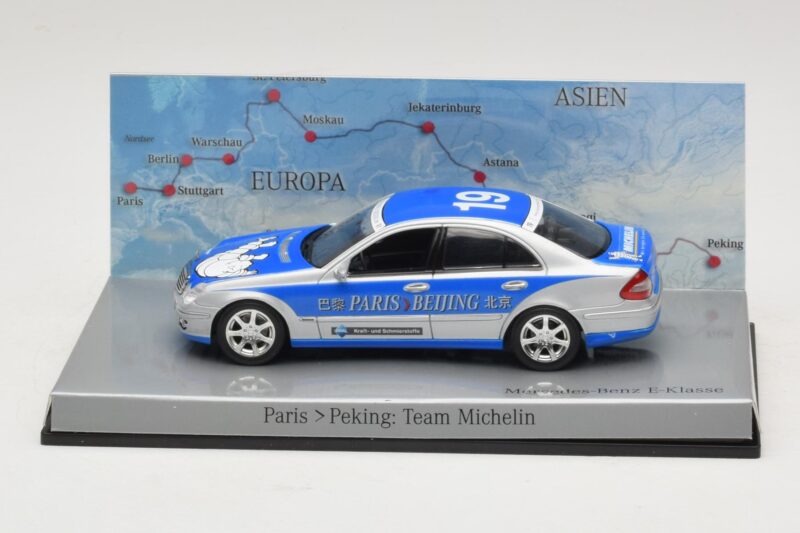 Mercedes E-Class #19 Team Michelin Rally Paris-Peking 2007 Minichamps 1:43 B66962269 Metalli