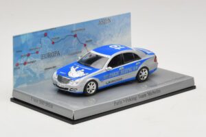 Mercedes E-Class #19 Team Michelin Rally Paris-Peking 2007 Minichamps 1:43 B66962269 Metalli — kuva 2 / 5